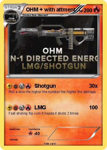 Pokemon OHM + with attment