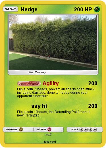 Pokemon Hedge