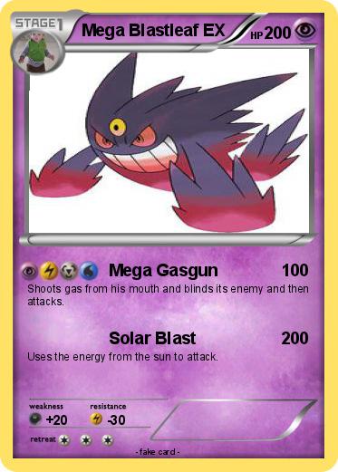 Pokemon Mega Blastleaf EX