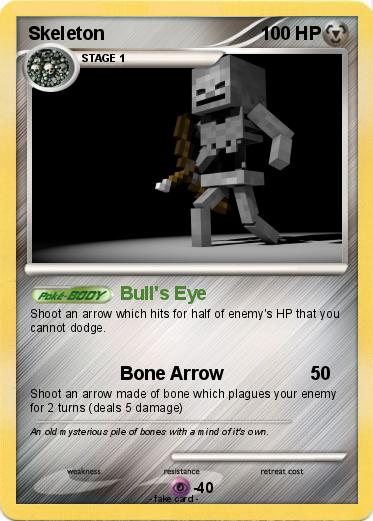 Pokemon Skeleton