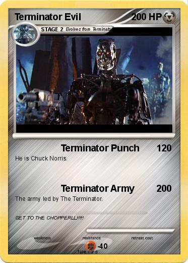 Pokemon Terminator Evil