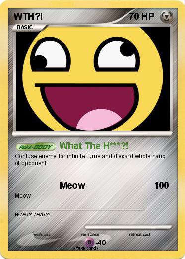 Pokemon WTH?!
