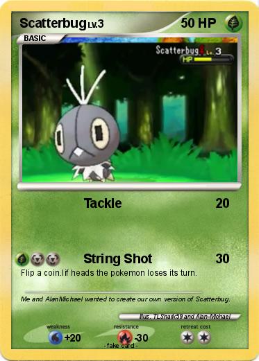 Pokemon Scatterbug
