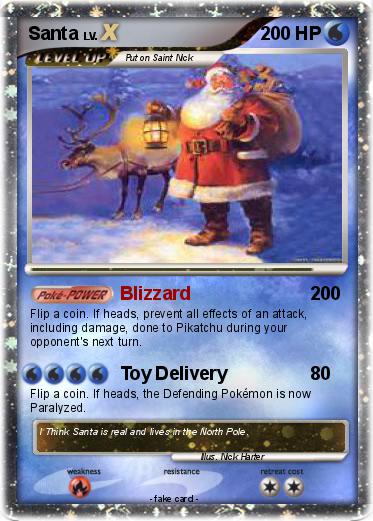 Pokemon Santa