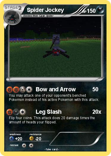 Pokemon Spider Jockey