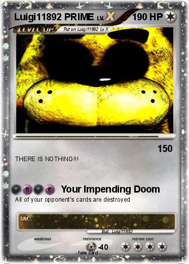Pokemon Luigi11892 PRIME