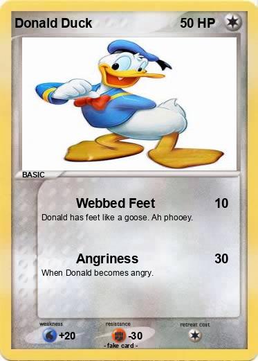 Pokemon Donald Duck