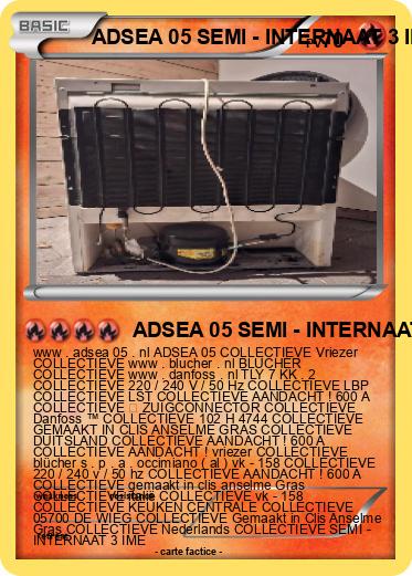 Pokemon ADSEA 05 SEMI - INTERNAAT 3 IME