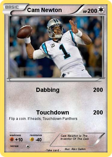 Pokemon Cam Newton