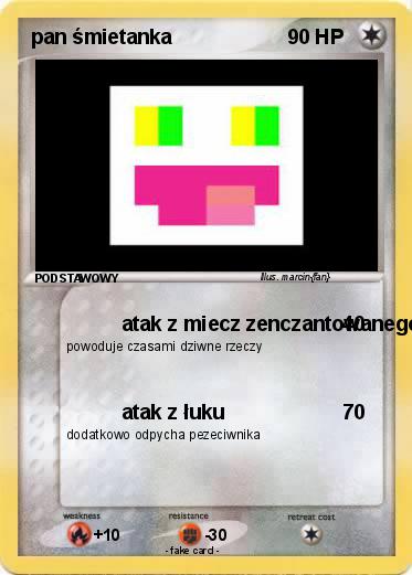 Pokemon pan śmietanka