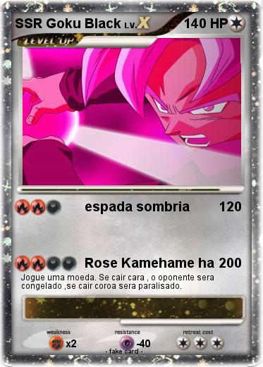 Pokemon SSR Goku Black
