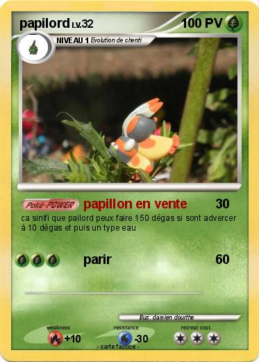 Pokemon papilord