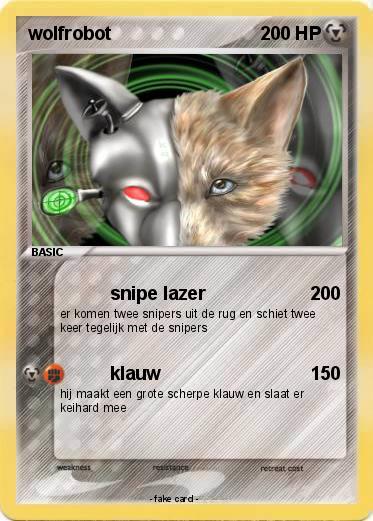 Pokemon wolfrobot