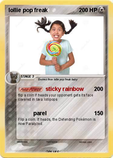 Pokemon lollie pop freak