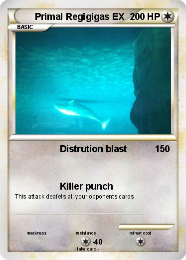 Pokemon Primal Regigigas EX