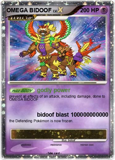 Pokemon OMEGA BIDOOF