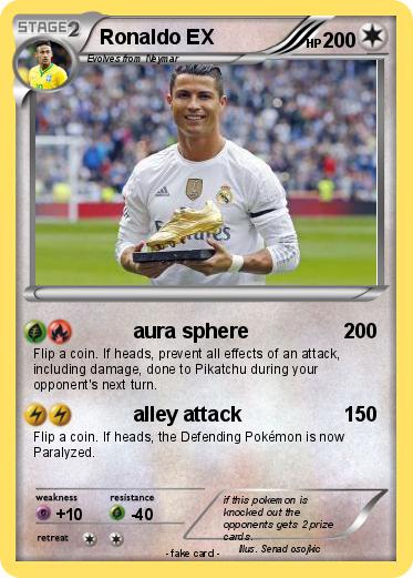 Pokemon Ronaldo EX