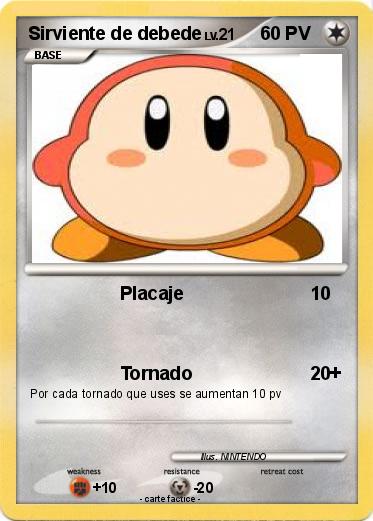 Pokemon Sirviente de debede