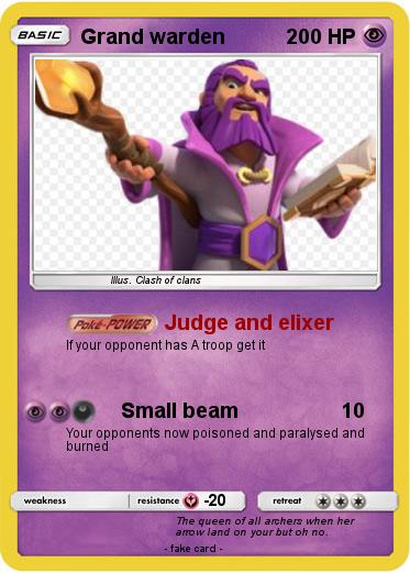 Pokemon Grand warden