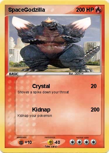 Pokemon SpaceGodzilla