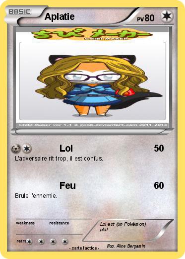 Pokemon Aplatie