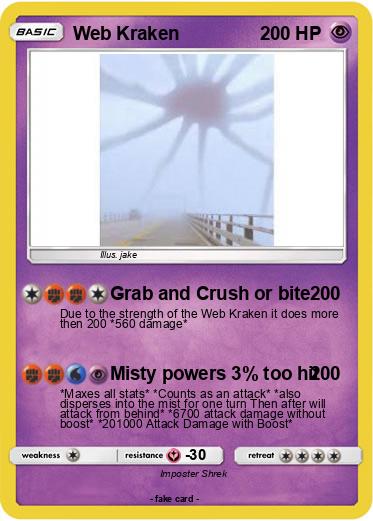 Pokemon Web Kraken