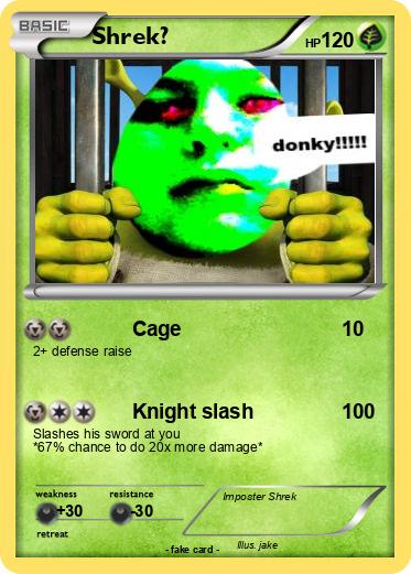 Pokemon Shrek?
