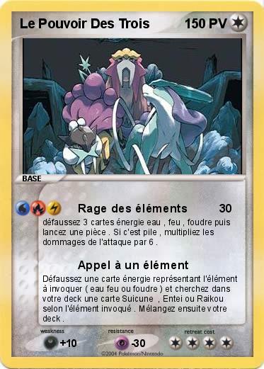 Pokemon Le Pouvoir Des Trois