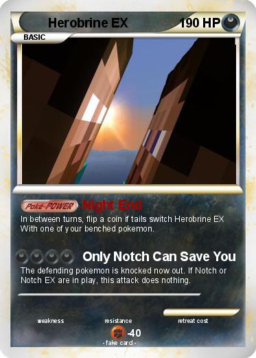 Pokemon Herobrine EX
