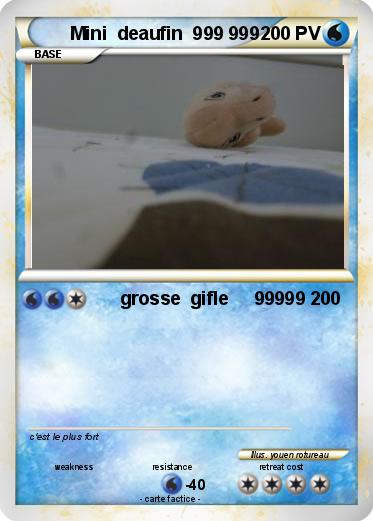 Pokemon Mini  deaufin  999 999