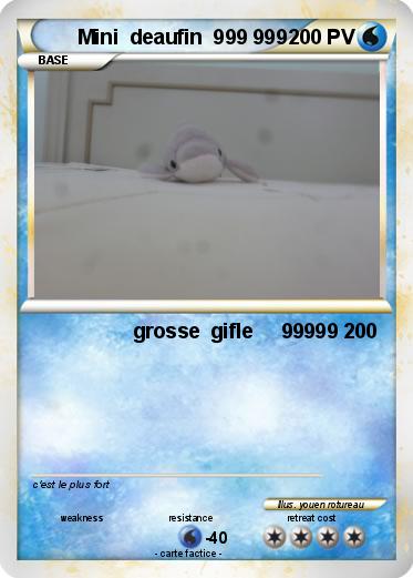 Pokemon Mini  deaufin  999 999
