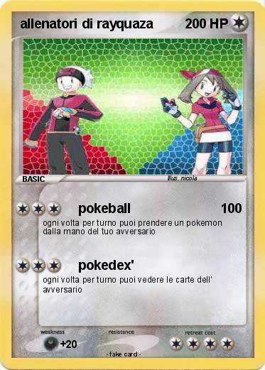 Pokemon allenatori di rayquaza