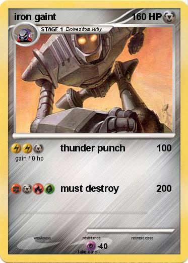 Pokemon iron gaint