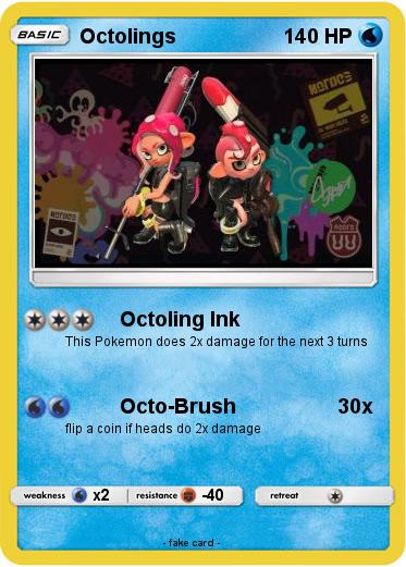 Pokemon Octolings