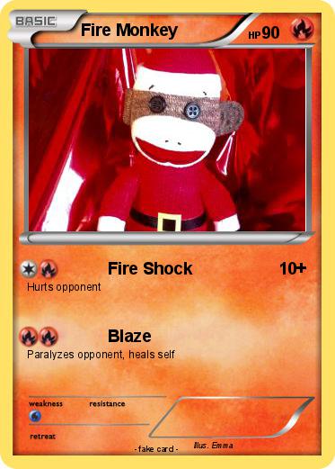 Pokemon Fire Monkey