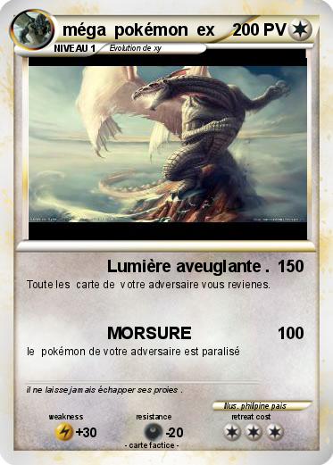 Pokemon méga  pokémon  ex