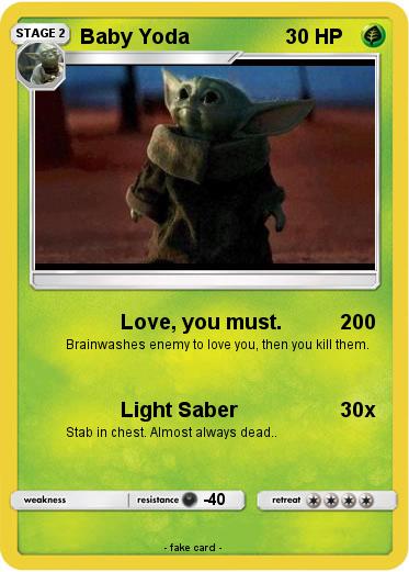 Pokemon Baby Yoda