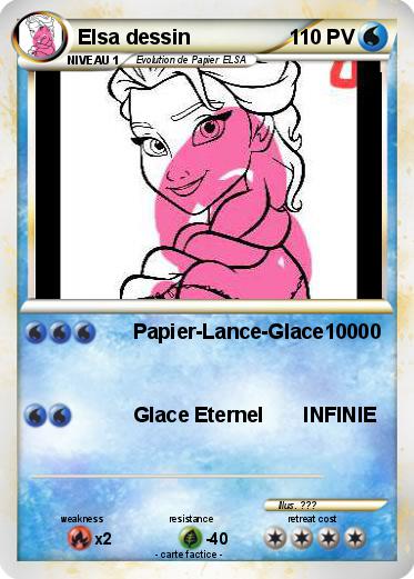 Pokemon Elsa dessin