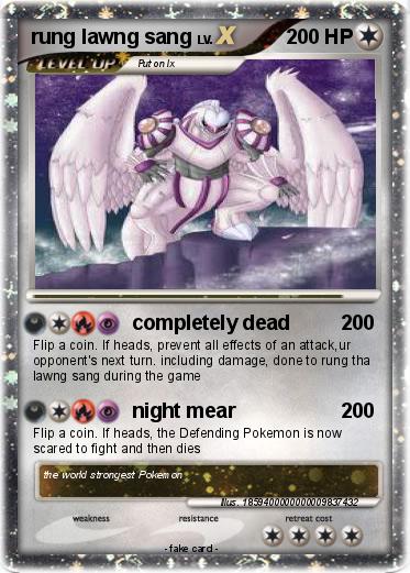 Pokemon rung lawng sang