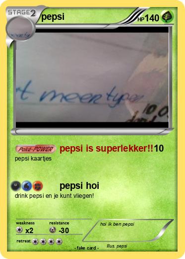 Pokemon pepsi