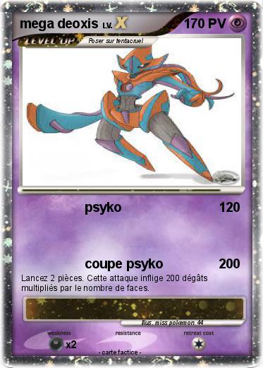 Pokemon mega deoxis