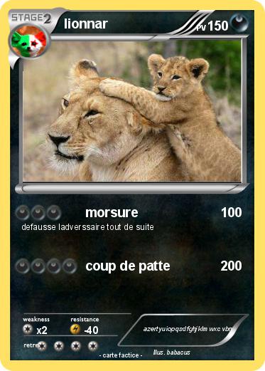 Pokemon lionnar