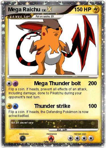 Pokemon Mega Raichu