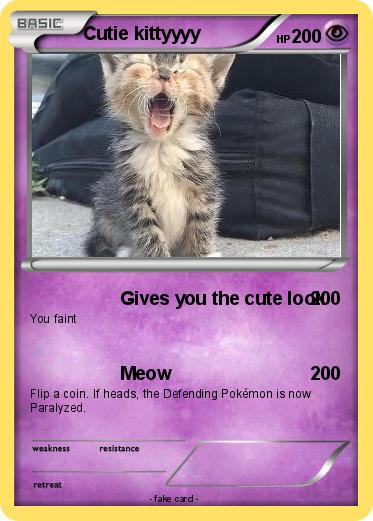 Pokemon Cutie kittyyyy