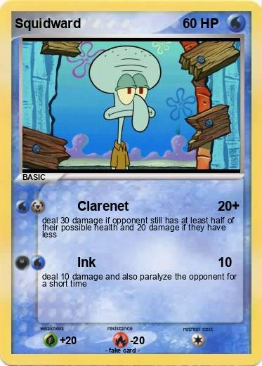 Pokemon Squidward