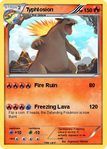 Pokemon Typhlosion