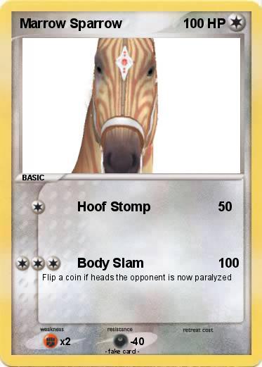 Pokemon Marrow Sparrow