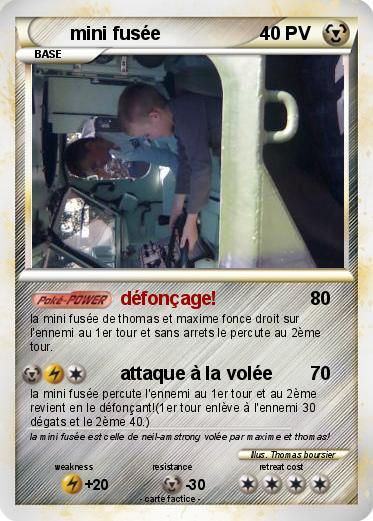 Pokemon mini fusée