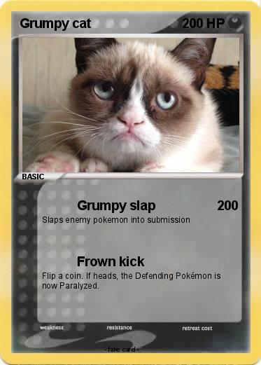 Pokemon Grumpy cat