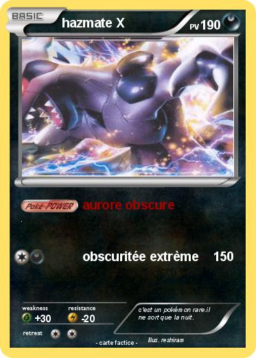 Pokemon hazmate X